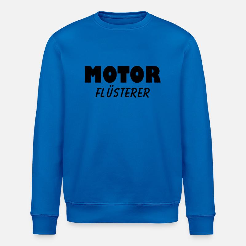 motor flüsterer - Stanley/Stella Unisex Bio-Sweatshirt ROLLER - Königsblau
