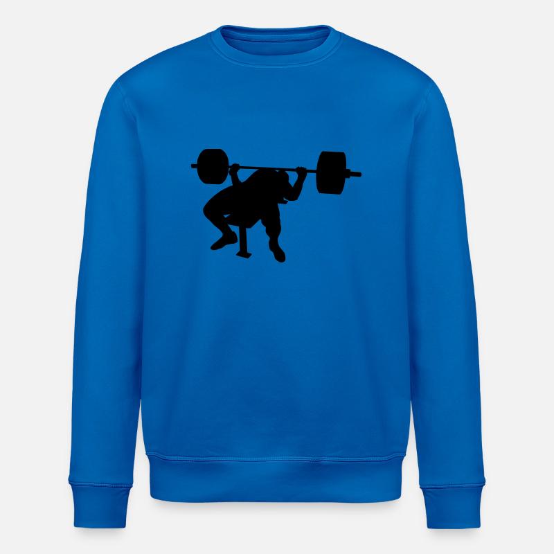 Bankdrücken pause - Stanley/Stella Unisex Bio-Sweatshirt ROLLER - Königsblau