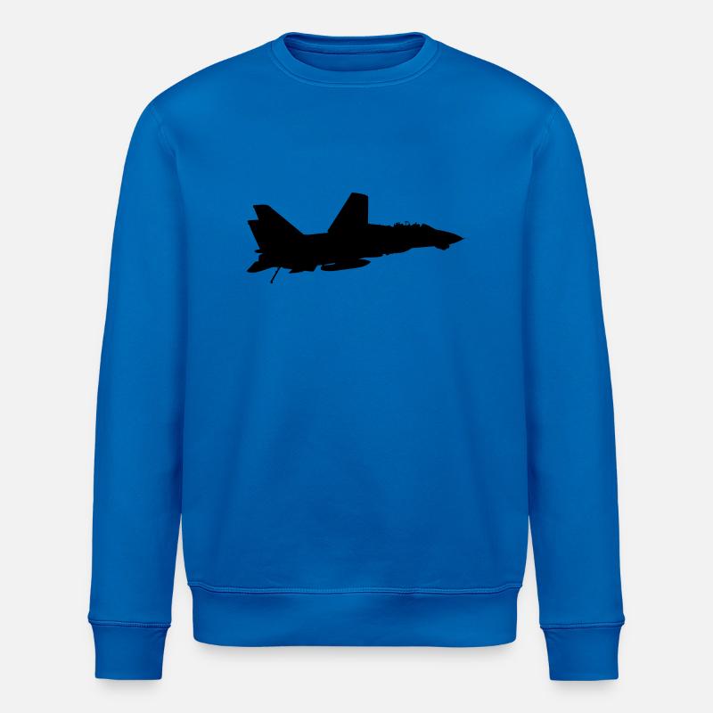 F-14 Tomcat - Sweat bio ROLLER Stanley/Stella Unisexe - bleu roi