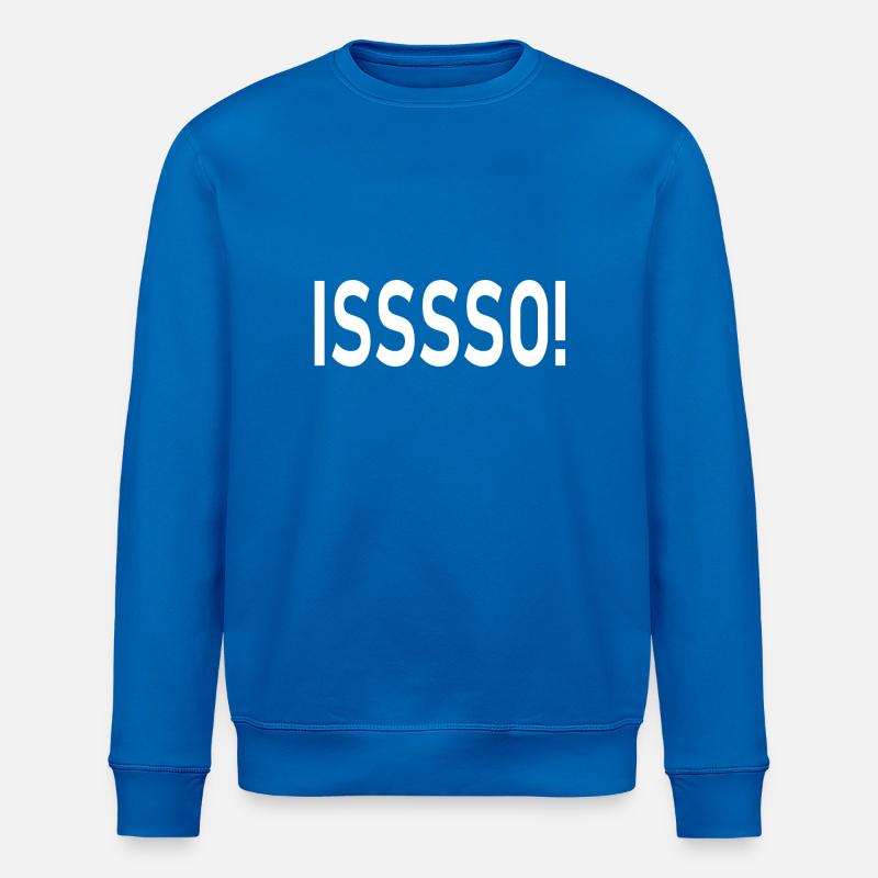 isssso - Stanley/Stella Unisex Bio-Sweatshirt ROLLER - Königsblau