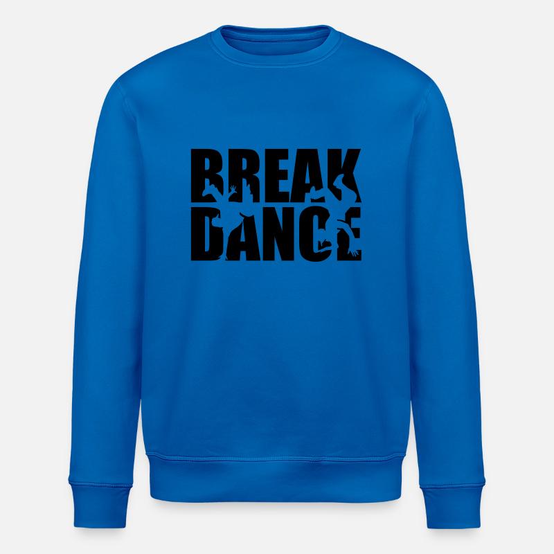 Breakdance - Stanley/Stella ROLLER Unisex Organic Sweatshirt - royal blue
