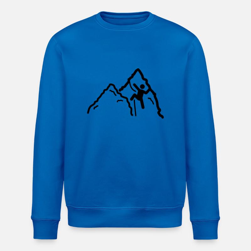 bergsteiger - Sweat bio ROLLER Stanley/Stella Unisexe - bleu roi