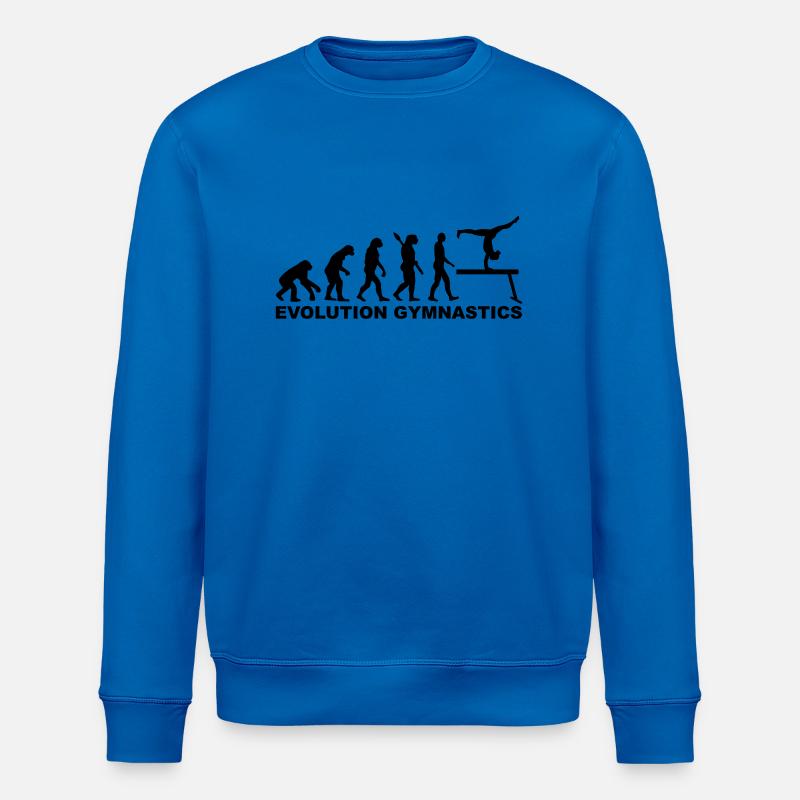 Evolution Gymnastics - Stanley/Stella ROLLER Unisex Organic Sweatshirt - royal blue