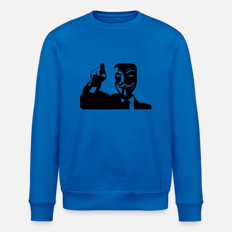 anonymous_01 - Stanley/Stella ROLLER Unisex Organic Sweatshirt - royal blue