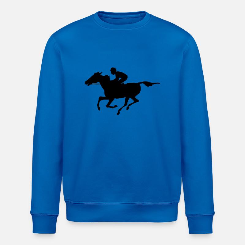Rennpferd - Stanley/Stella Unisex Bio-Sweatshirt ROLLER - Königsblau