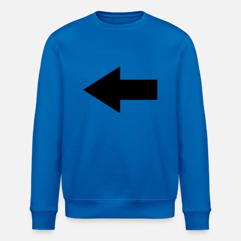 Arrow left - Stanley/Stella ROLLER Unisex Organic Sweatshirt - royal blue