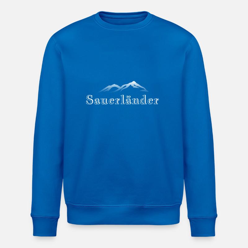 Sauerländer - Sauerland - Liebe - Stanley/Stella Unisex Bio-Sweatshirt ROLLER - Königsblau