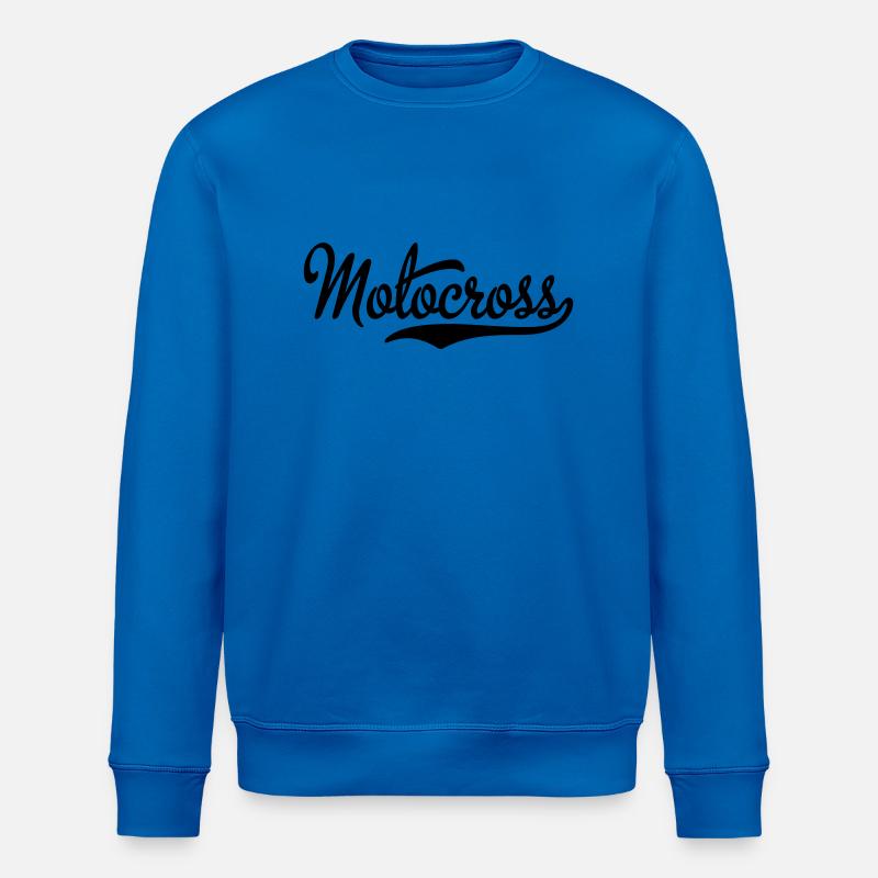 motocross - Stanley/Stella Unisex Bio-Sweatshirt ROLLER - Königsblau