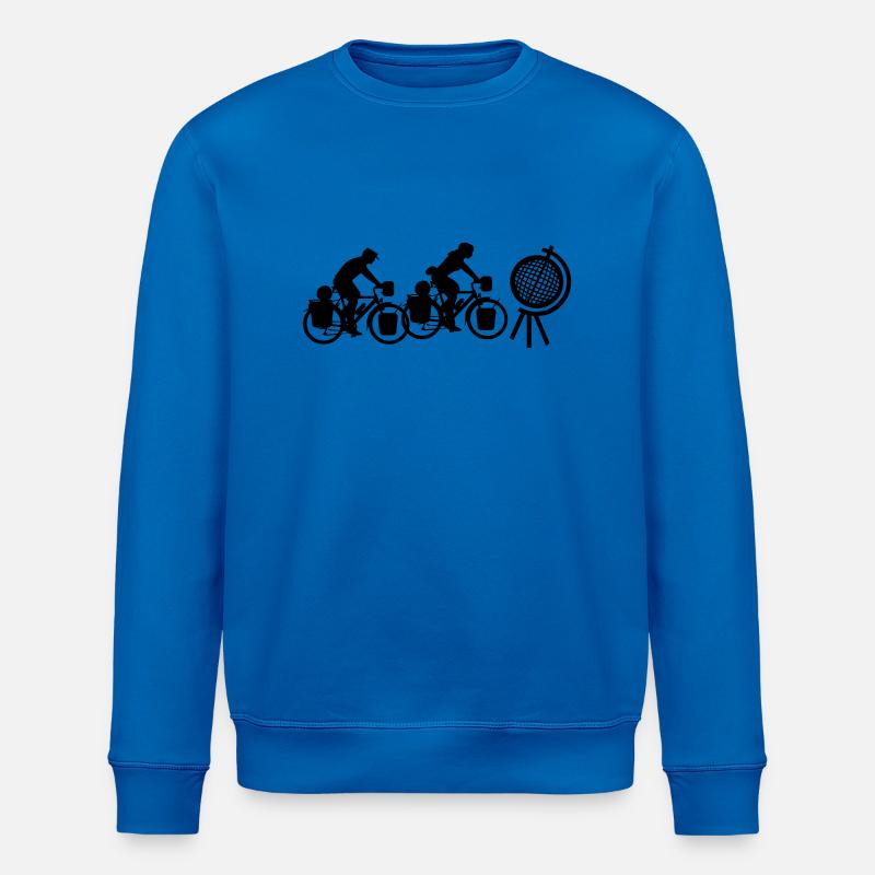 Randonnée cyclotouriste - Sweat bio ROLLER Stanley/Stella Unisexe - bleu roi