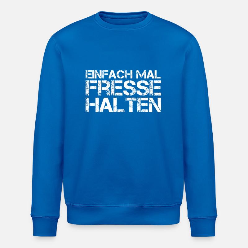 Tenez-vous - Sweat bio ROLLER Stanley/Stella Unisexe - bleu roi