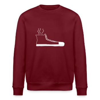 Pots de chaussures cadeau chaussures de sport de mode - Sweat bio ROLLER Stanley/Stella Unisexe - bordeaux - Devant - Nik (191cm)