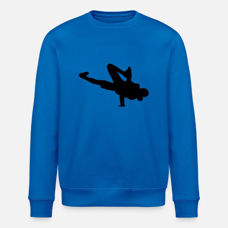 Breakdance Breaking B-Boying B-Girling Hip-Hop - Stanley/Stella Unisex Bio-Sweatshirt ROLLER - Königsblau