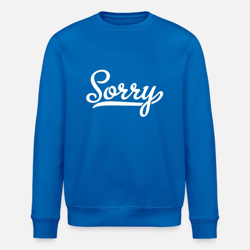 sorry - Stanley/Stella Unisex Bio-Sweatshirt ROLLER - Königsblau