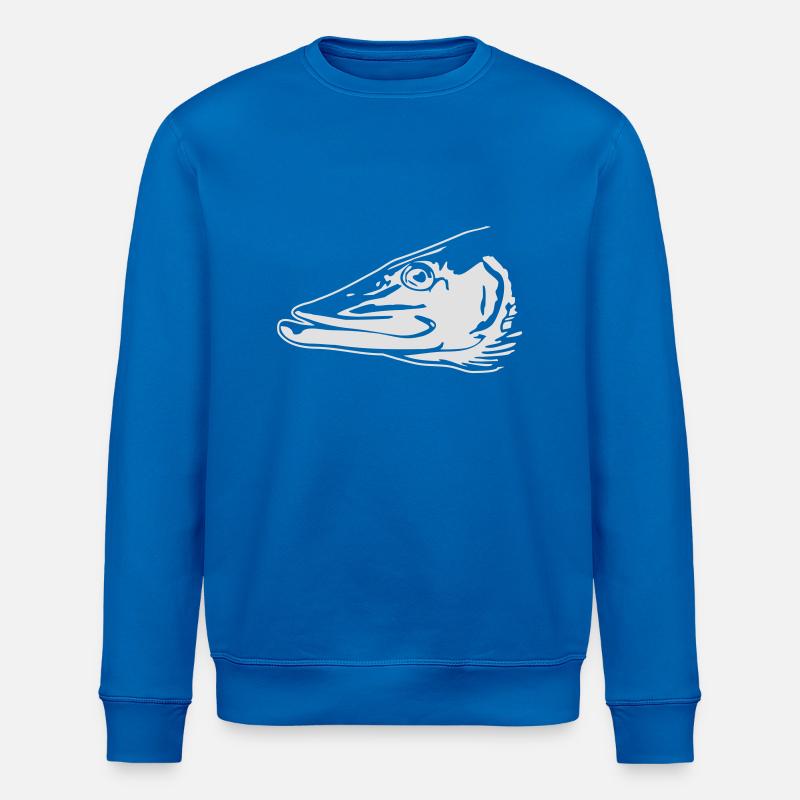 Brochet - Sweat bio ROLLER Stanley/Stella Unisexe - bleu roi