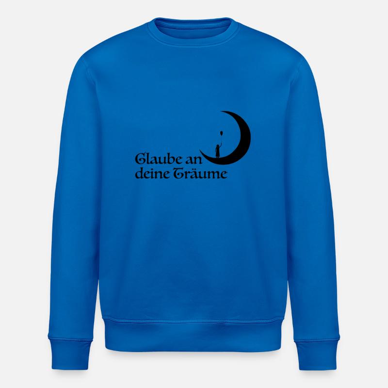 Glaube - Stanley/Stella Unisex Bio-Sweatshirt ROLLER - Königsblau