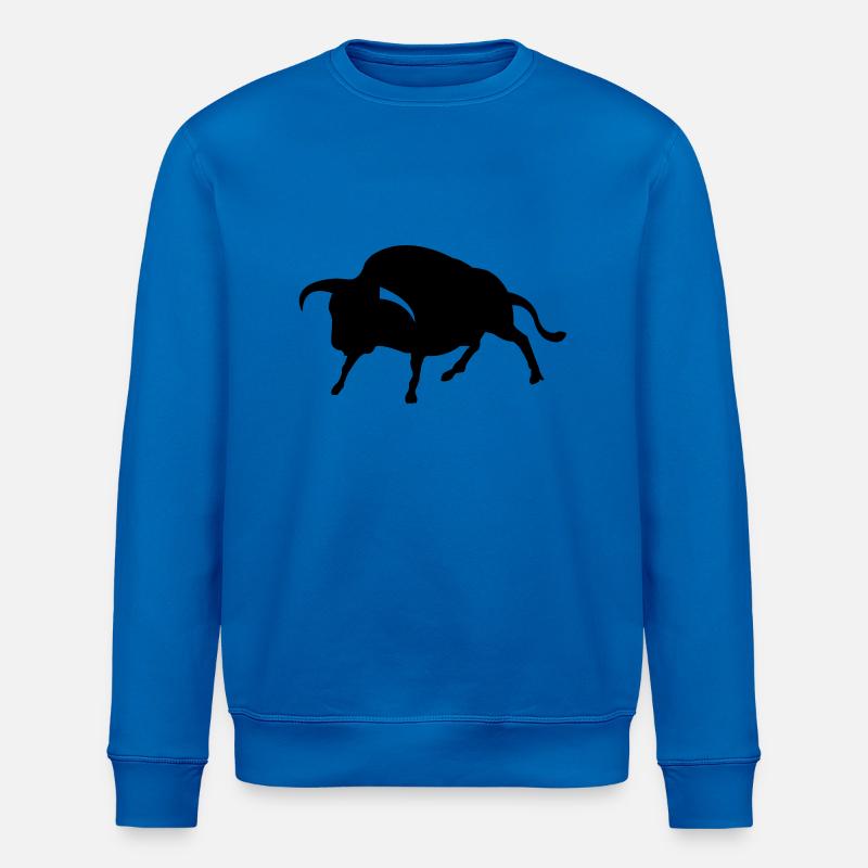 stier - Sweat bio ROLLER Stanley/Stella Unisexe - bleu roi