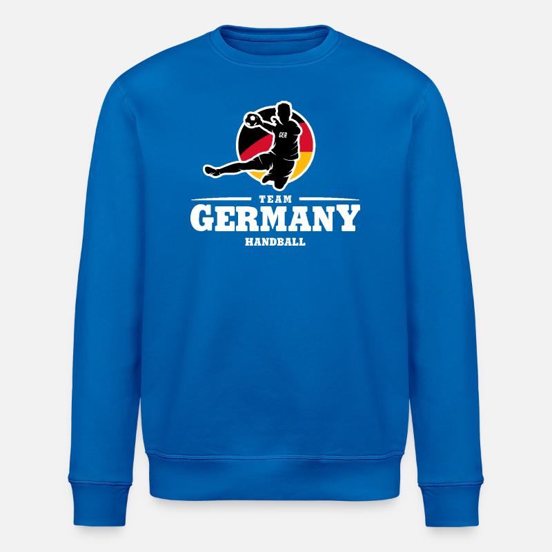 HANDBALL TEAM GERMANY - Stanley/Stella Unisex Bio-Sweatshirt ROLLER - Königsblau