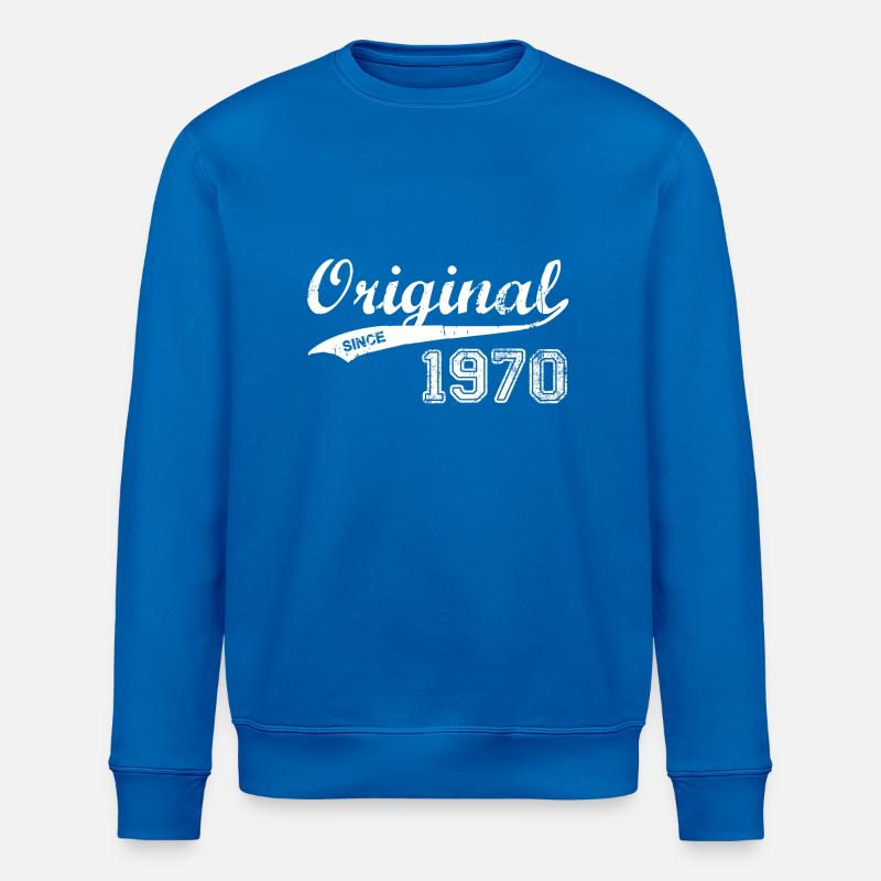 1970 - Stanley/Stella Unisex Bio-Sweatshirt ROLLER - Königsblau