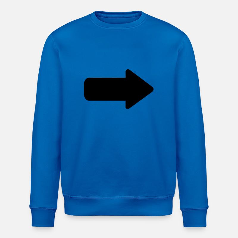 Pfeil - Stanley/Stella Unisex Bio-Sweatshirt ROLLER - Königsblau