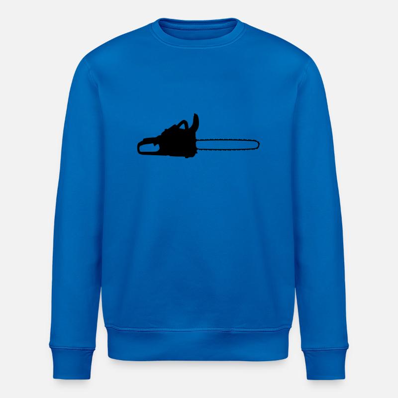chainsaw_f1 - Sweat bio ROLLER Stanley/Stella Unisexe - bleu roi