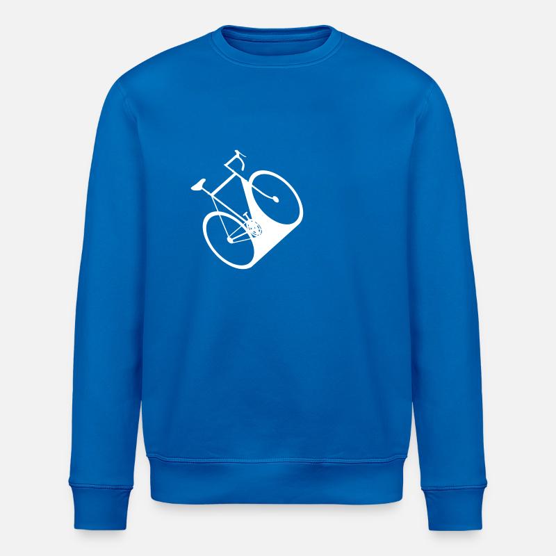 Vélo de route rétro - Sweat bio ROLLER Stanley/Stella Unisexe - bleu roi