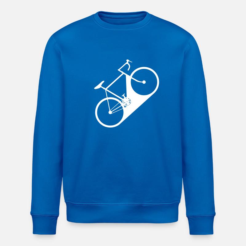 Retro Rennrad - Stanley/Stella Unisex Bio-Sweatshirt ROLLER - Königsblau