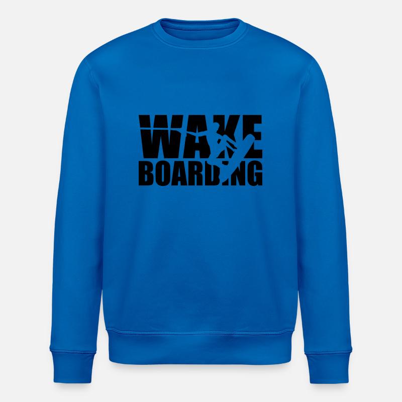 Wakeboarding - Stanley/Stella ROLLER Unisex Organic Sweatshirt - royal blue