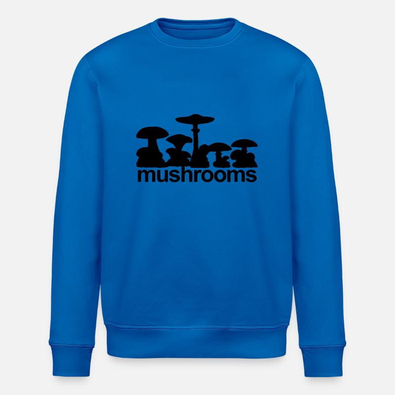Pilze - Stanley/Stella Unisex Bio-Sweatshirt ROLLER - Königsblau
