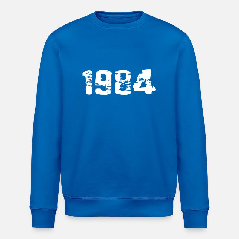 année de naissance - Sweat bio ROLLER Stanley/Stella Unisexe - bleu roi