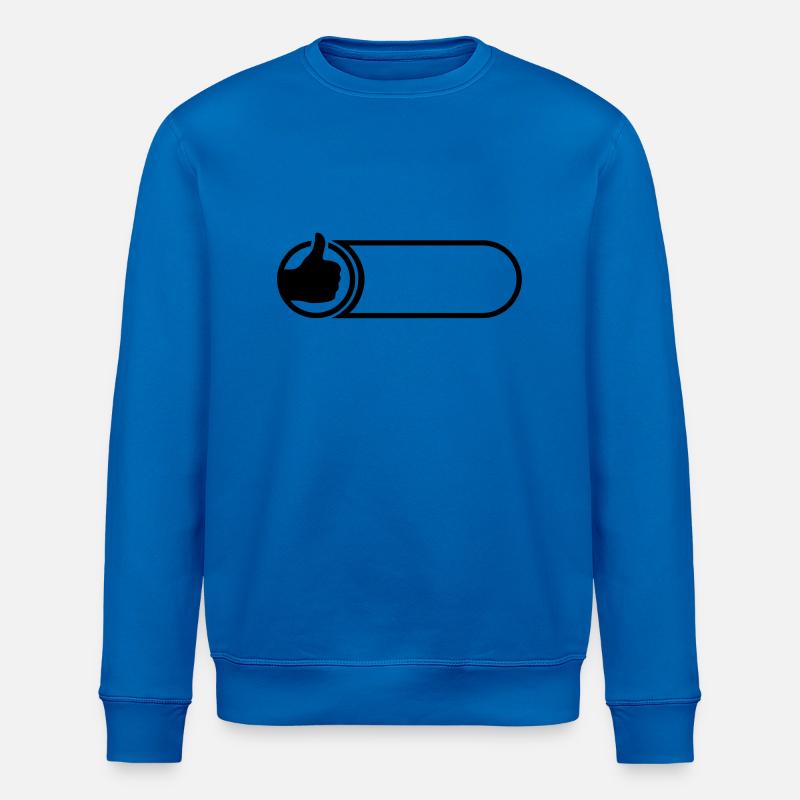 daumen_2___f1 - Stanley/Stella Unisex Bio-Sweatshirt ROLLER - Königsblau