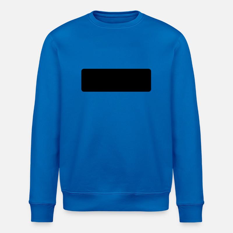 rectangle - Stanley/Stella ROLLER Unisex Organic Sweatshirt - royal blue
