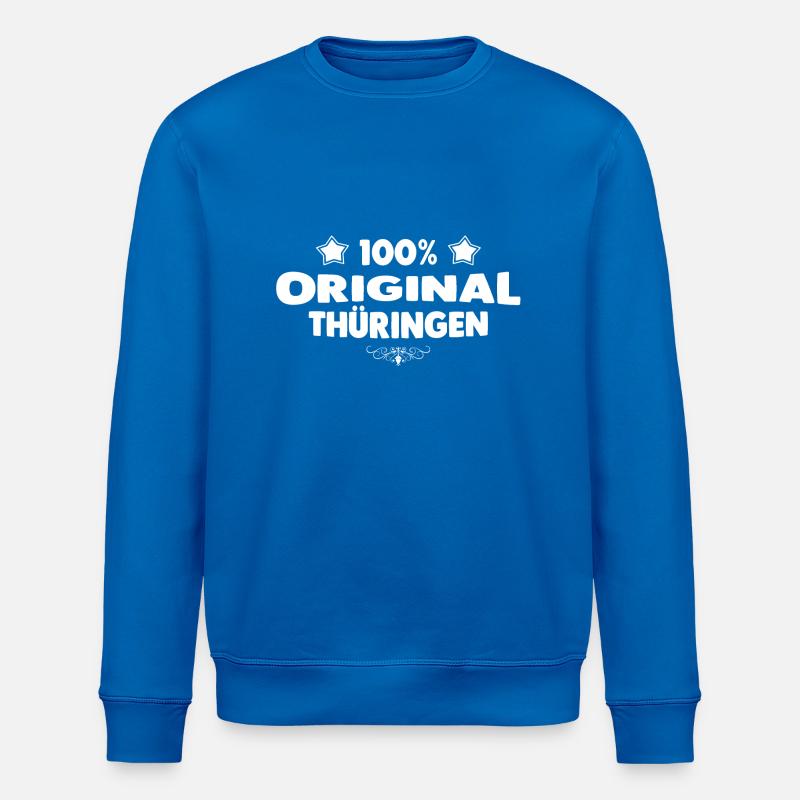 Thüringen - Stanley/Stella Unisex Bio-Sweatshirt ROLLER - Königsblau