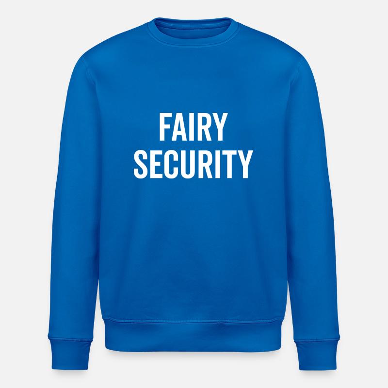 Fairy Security - Stanley/Stella ROLLER Unisex Organic Sweatshirt - royal blue