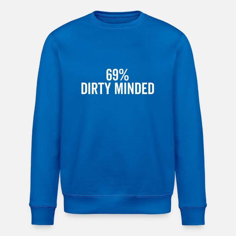 69% schmutzig gesinnt - Stanley/Stella Unisex Bio-Sweatshirt ROLLER - Königsblau