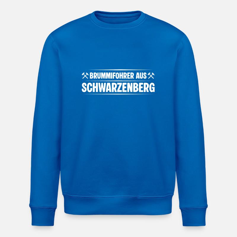 Fahrer Schwarzenberg - Stanley/Stella Unisex Bio-Sweatshirt ROLLER - Königsblau