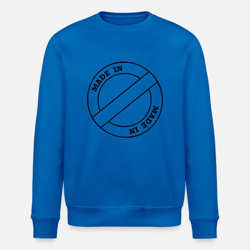made in - Stanley/Stella Unisex Bio-Sweatshirt ROLLER - Königsblau