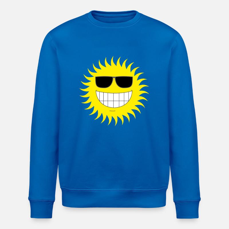 Sonne - Stanley/Stella Unisex Bio-Sweatshirt ROLLER - Königsblau