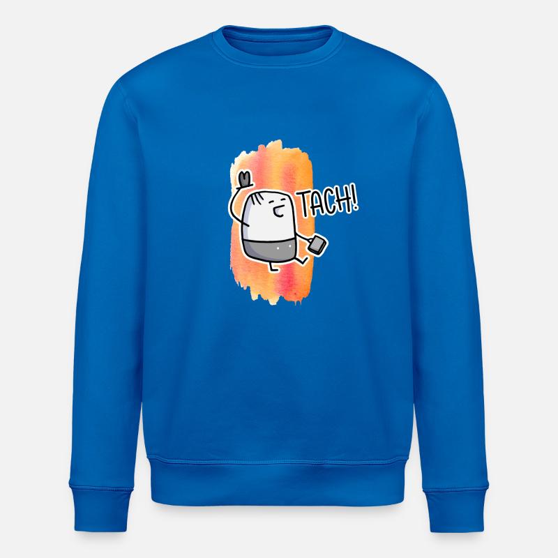 Tach! - Sweat bio ROLLER Stanley/Stella Unisexe - bleu roi