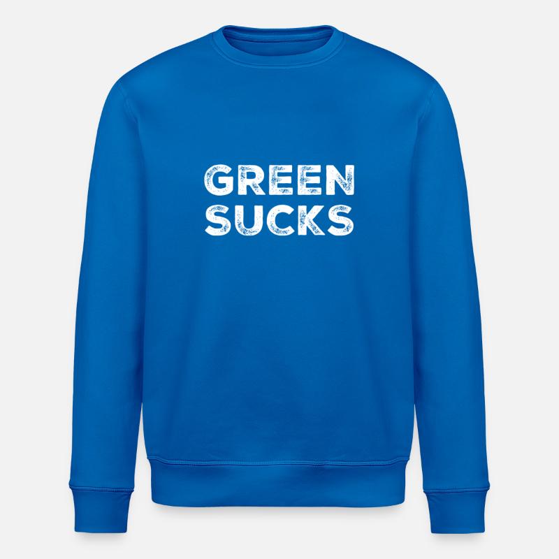 anti vert - Sweat bio ROLLER Stanley/Stella Unisexe - bleu roi