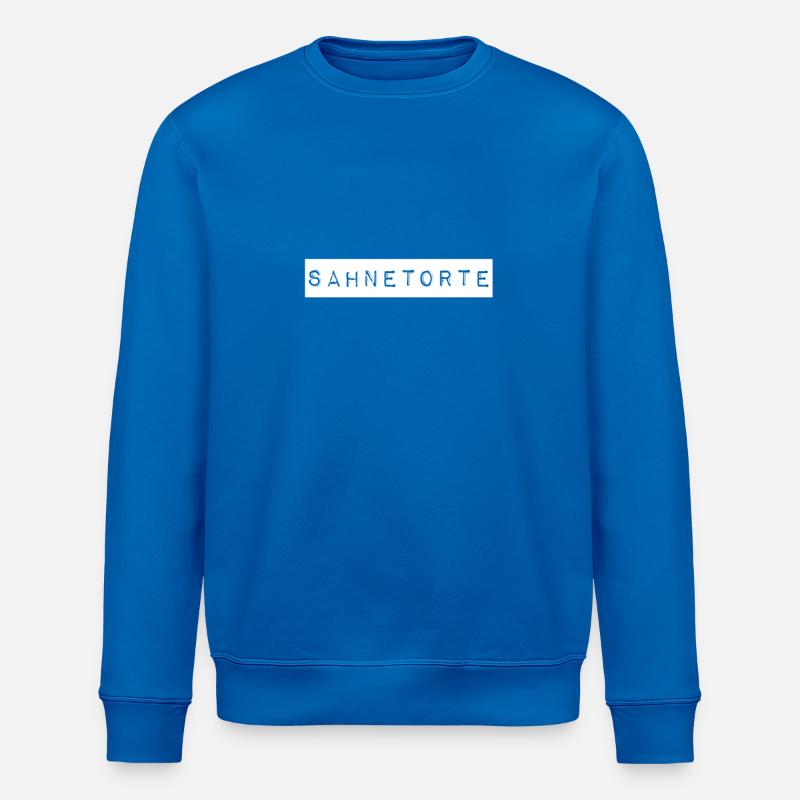 ich bin eine Sahnetorte - Stanley/Stella Unisex Bio-Sweatshirt ROLLER - Königsblau