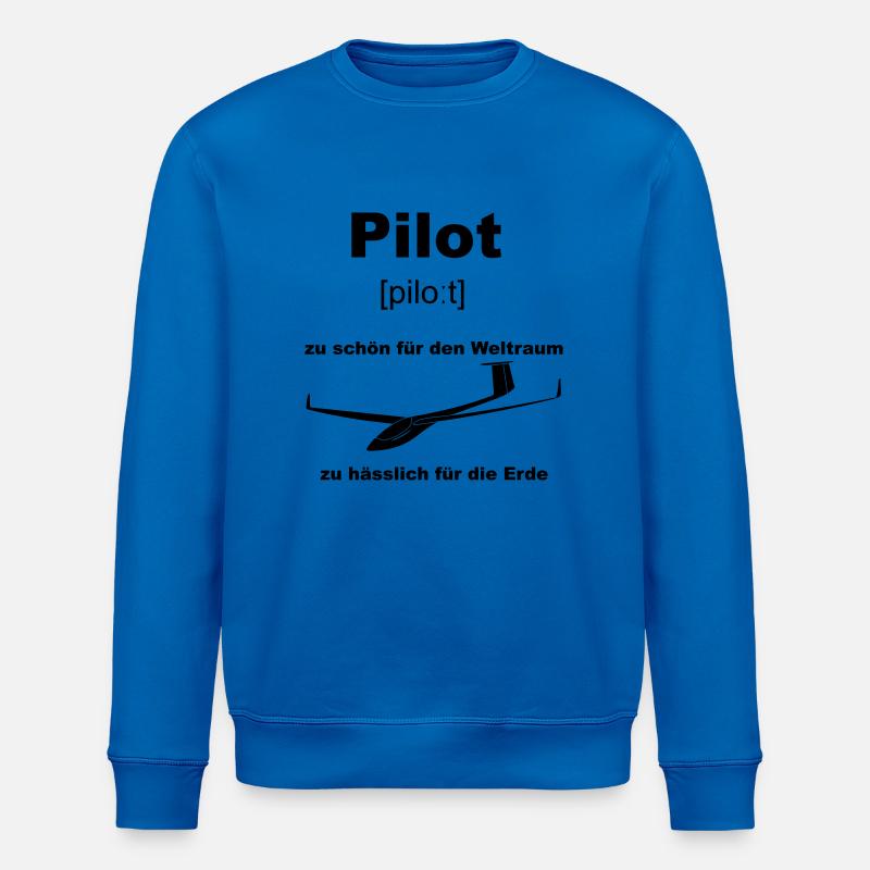 pilot - Stanley/Stella Unisex Bio-Sweatshirt ROLLER - Königsblau