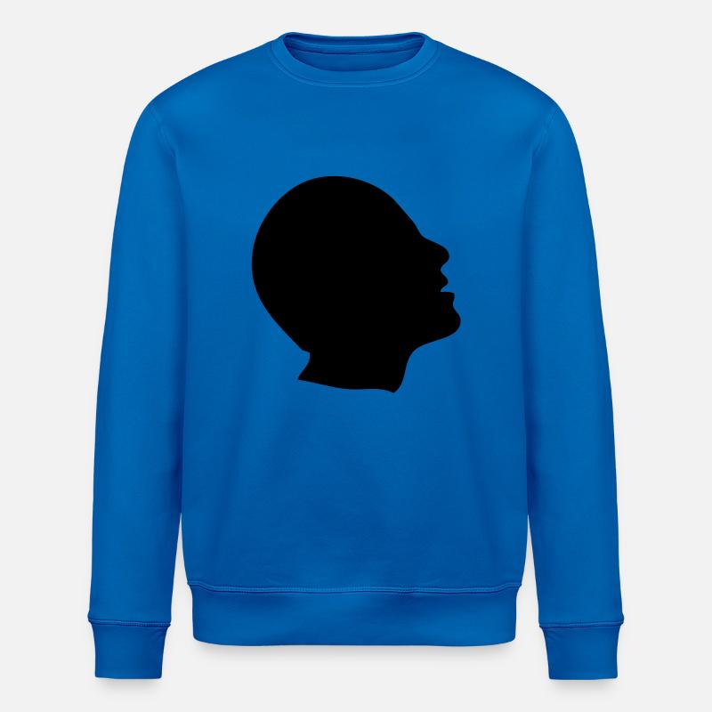 tete profil head profile1 - Sweat bio ROLLER Stanley/Stella Unisexe - bleu roi