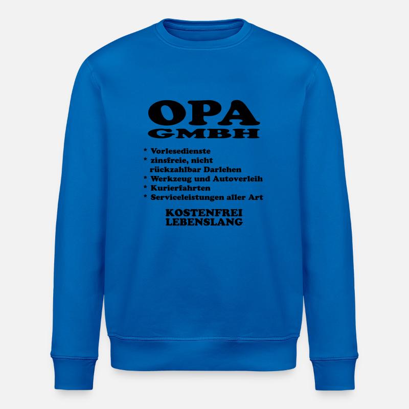 Opa GMBH - Stanley/Stella Unisex Bio-Sweatshirt ROLLER - Königsblau