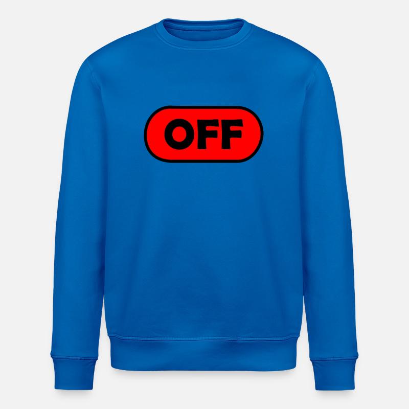 off / off - Sweat bio ROLLER Stanley/Stella Unisexe - bleu roi