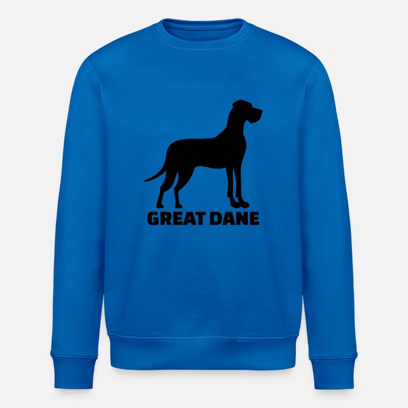 Great Dane - Sweat bio ROLLER Stanley/Stella Unisexe - bleu roi