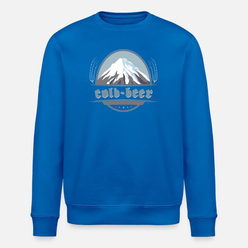 Cold Beer, Après-Ski - Stanley/Stella Unisex Bio-Sweatshirt ROLLER - Königsblau