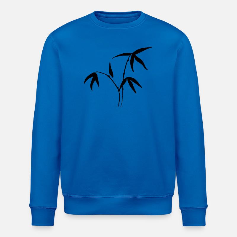 bambou - Sweat bio ROLLER Stanley/Stella Unisexe - bleu roi