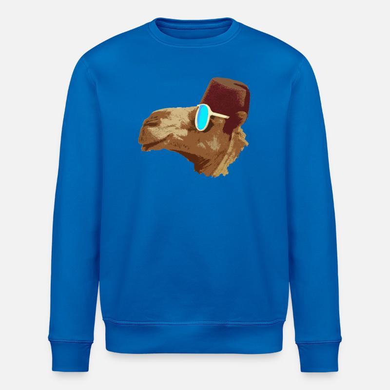 Camel Cool - Stanley/Stella ROLLER Unisex Organic Sweatshirt - royal blue