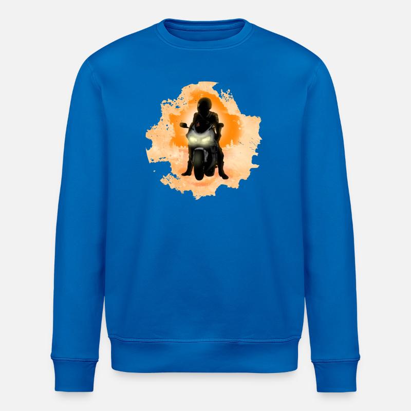 biker - Sweat bio ROLLER Stanley/Stella Unisexe - bleu roi