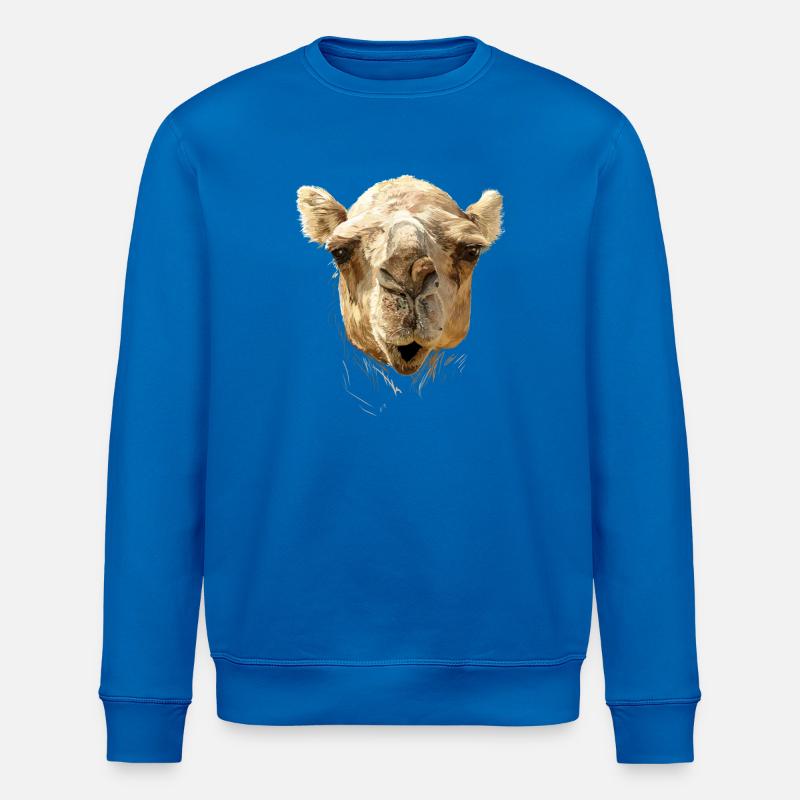 Camel - Sweat bio ROLLER Stanley/Stella Unisexe - bleu roi